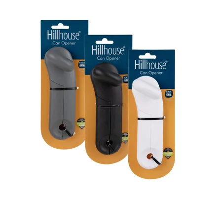 Hillhouse Plastic Can Opener With Assorted Colours