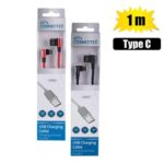 Usb Cable Type C 2.4 Amp Side Jack-1M