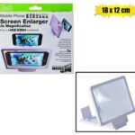 Mobile phone screen enlarger 1 8x12cm