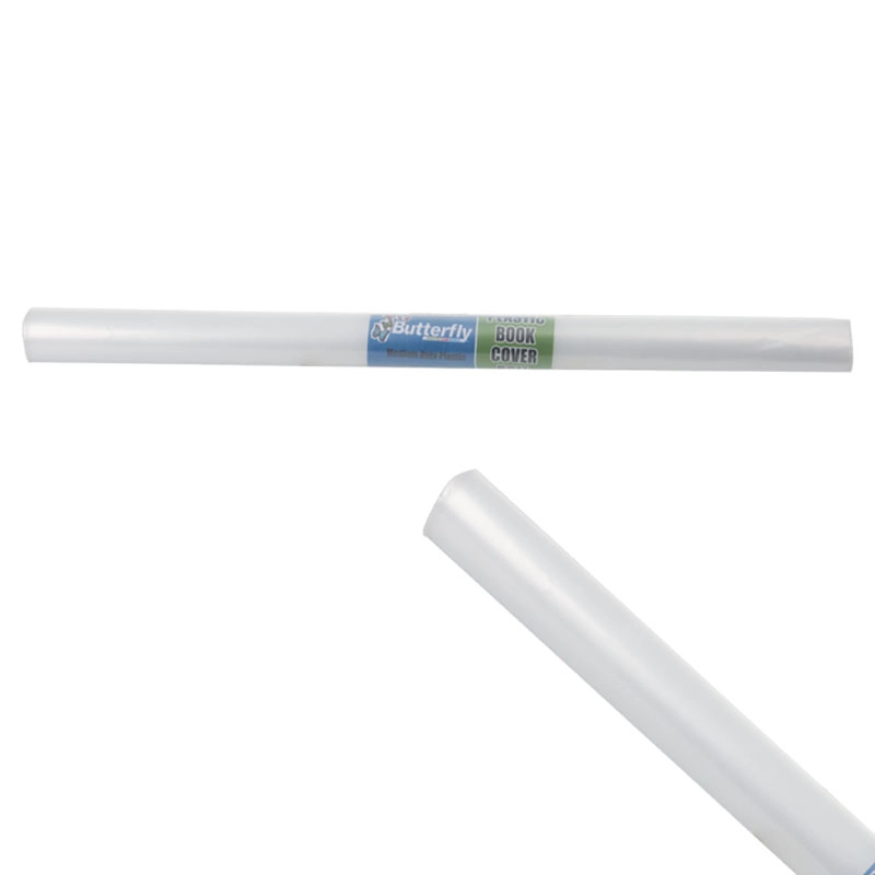 007-000119 Plastic Book Cover 450mm x 3m