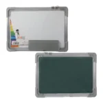 Double Sided Dry Wipe Chalk Board 45x35cm