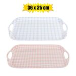 Melamine Assorted Tray 36X25Cm W/Handles