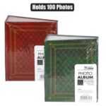 Photo album 100-photo printed asstd