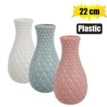 Vase Plastic Rounded 22Cm