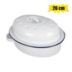 Roaster enamel 26cm oval s tock offe