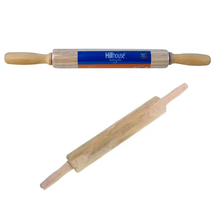 Hillhouse Wooden Rolling Pin 42cm