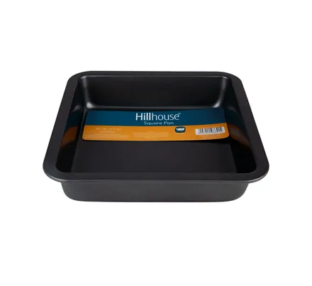 Hillhouse Non-Stick Square Cake Pan 18 x 18 x 4.5cm