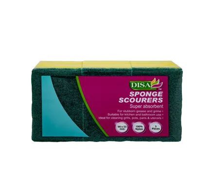 Disa Foam Scourers, 3-Piece Set