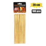 Skewers bamboo 20cm 100pce 2.5 mm h&
