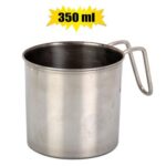 Mug s/s 350ml wire-handle