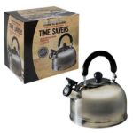 Camping/gas kettle w/whistle 2 .0l
