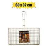 Braai mtl rectangular 60x32cm h&l