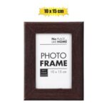 Picture-frame pl mahogany look 10x15cm