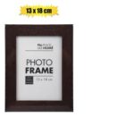 Picture-frame pl mahogany look 13x18cm