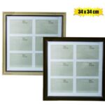Picture-Frame Collage Pl 6-Hole 34X34Cm