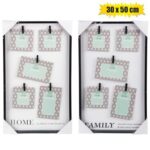 Picture-Frame Wash Line Pl Blk 30X50Cm