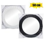 Mirror Wall Pl Round 50Cm Asstd