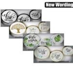 Mirror wall pl 3pc set w/words asstd