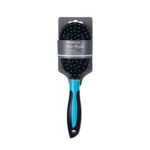 Hair Brush Black/Blue Cushion
