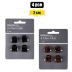 Hair Pin Claw Clips 2Cm 4Pc