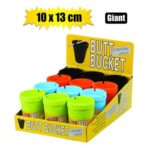 Ashtray plastic tub giant 10x1 3cm asstd