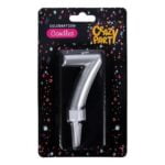 Candles birthday large foil nu mber-7