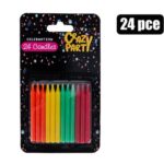 Candles Birthday 24Pc Bright