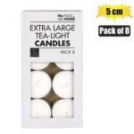 Candle tea-light white 5cm lar ge box-8