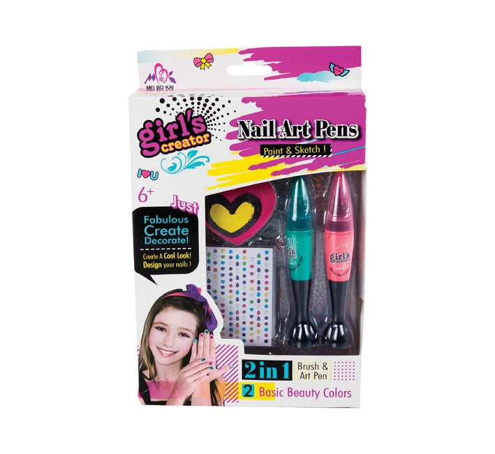 Make-up Gift Set Polish, Brush & Art-pen