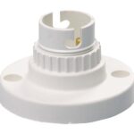 Batten-holder nylon 50mm white bulk