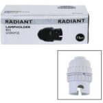 Lamp-holder cordgrip white bulk