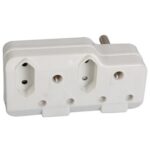 Plug-adaptor 2x16amp 2x5amp bulk