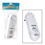 Plug-adaptor 1x16amp 2x5amp 2x usb zenit