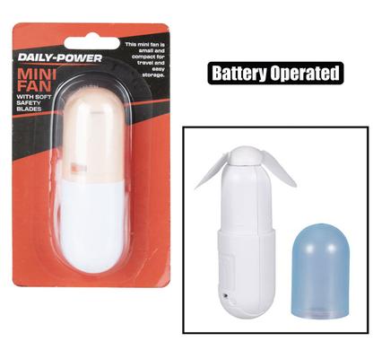 048-000100.jpg Fan mini 13.5cm with soft blad es - Image 1