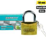 Padlock Zenith Brass 50Mm Key-Alike Box