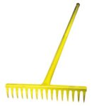 Rake 16t all-steel 1500mm-hand le yellow