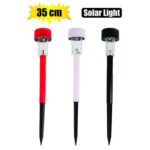 Solar garden light 35cm plasti c in pdq