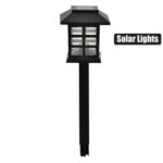 Solar garden lantern-spike in pdq