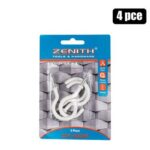 Cup-hooks white pl-ctd 50mm 4p ce zenit