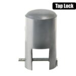 Tap Lock Zinc Plated 125X74Mm