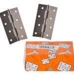 Hinge steel-butt 102mm box-6prs