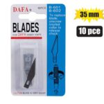 Knife hobby blades 35mm pk-10 blister