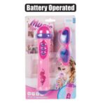 Musical microphone b/o & sungl ass set