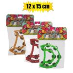 Musical percussion tambourine pl 15x12cm