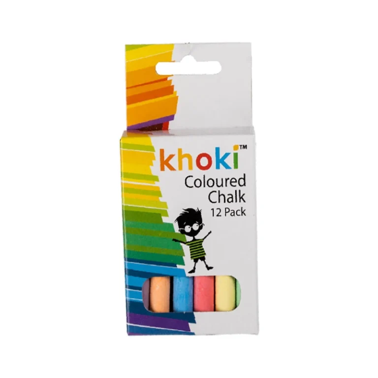 Coloured Chalk 12 Pack