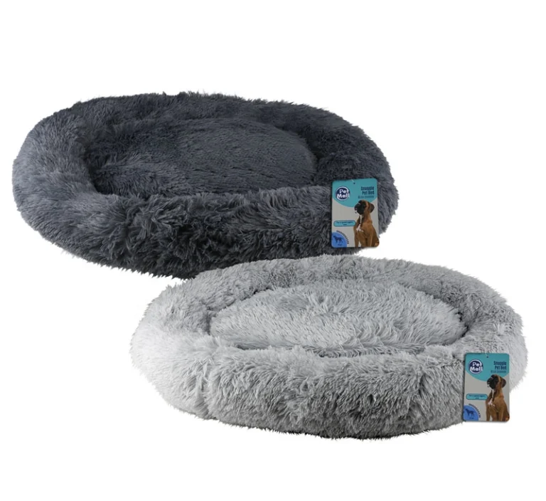 Pet bed round snuggle 80cm diameter