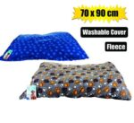 Pet bed fleece large 90x70cm - Image 2