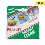 Pratley Quickset Glue Clear 40Ml-Pack