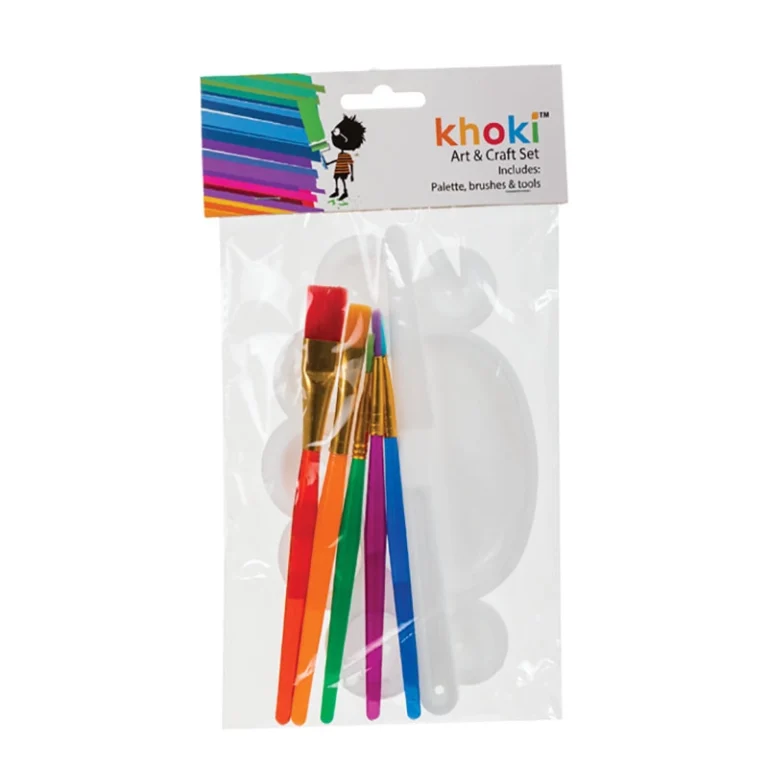 Art+craft Paint Brushes Palette 7 Piece