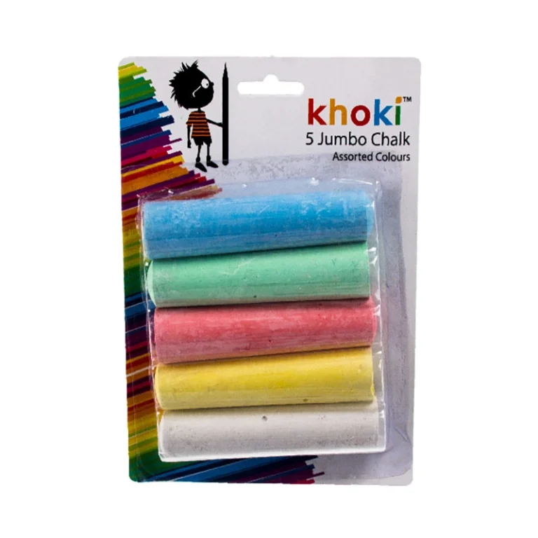 Art+craft Jumbo Size Chalks 5 Piece